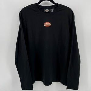 Harley Davidson Womens Long Sleeve T-Shirt Black 1W
